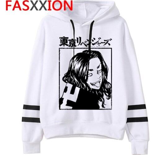Japanese Anime Tokyo Revengers Funny Hoodie Women Hanagaki Takemichi Ken Ryuguji Haori Kimono Manga Graphic Sweatshirt Female