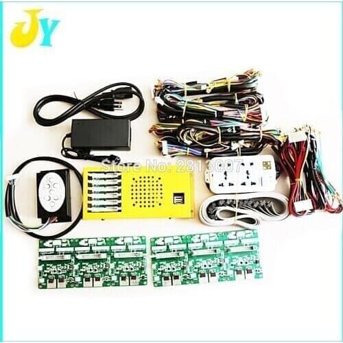 6/8/10 Players Fishing Game Board Fishing Hunter English 20 In 1 Multi Game Video PCB With Harness Wire Hǎiyáng Ocean King 2 3