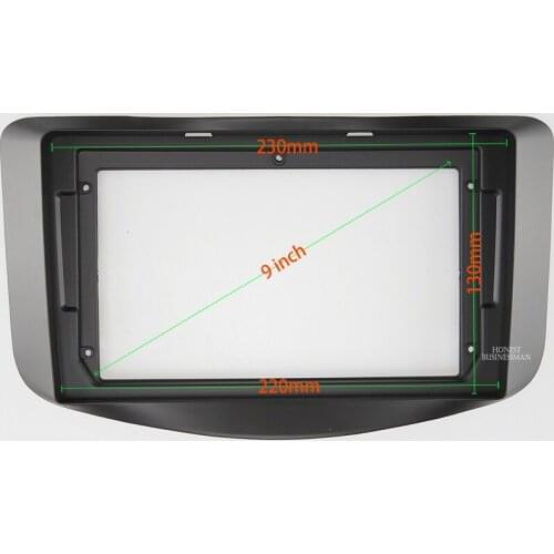 9 INCH Car Audio Frame GPS Navigation Fascia Panel Car dvd Plastic Frame Fascia is suitable for 2012-2017 BYD E6