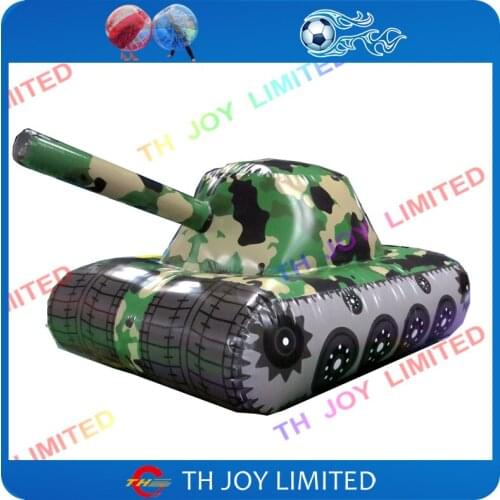 Free shipping inflatable tank model for sale, portable outdoor advertising promotion tank models, inflatable paintball tanks