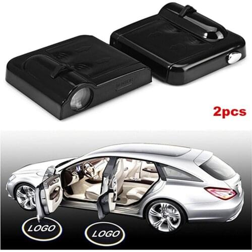Wireless Led Car Door Projector Light Ghost Shadow Light Lamp Welcome Laser Projector Logo Light for Toyota for Volkswagen