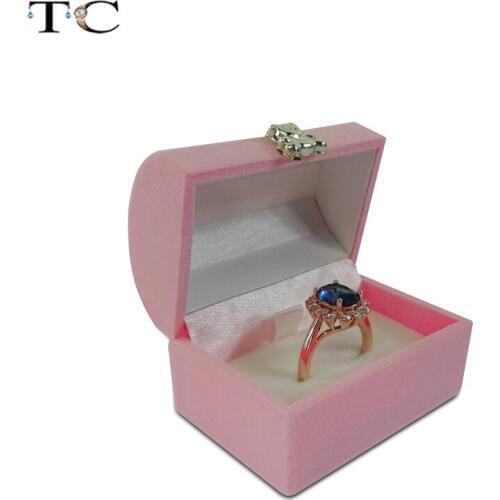 Creative Jewelry Box Surprise Suitcase Ring Earrings Case Present Gift Boxes For Jewellry Wrap Wholesale