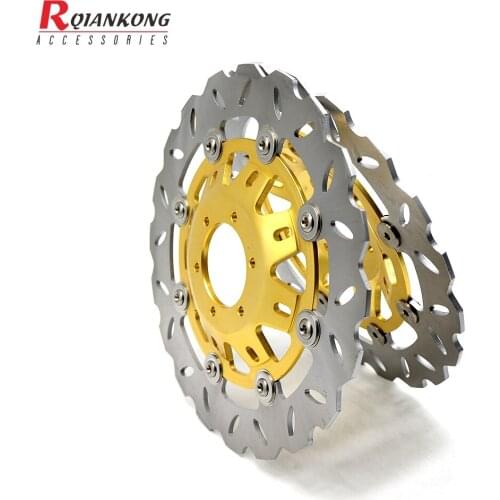 Motorcycle Front Brake Disc Rotor FOR HONDA CB400 VTEC400 1999-2010 motorbike brake disc 2 pcs cb400 vtec400 2009 2008 2007 2006