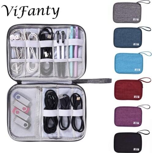 Travel Electronic Organizer Accessories Cases for Cable, Charger, Phone,USB etc