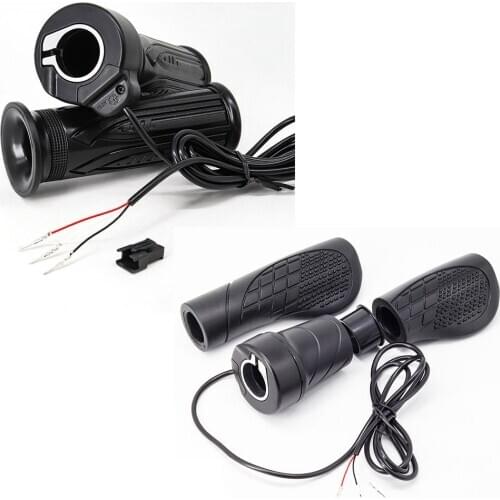Wuxing E Bike Twist Throttle For Electric Bike Throttle 24V 36V 48V 72V SM Connector eBike Throttle Electric Bicycle Parts