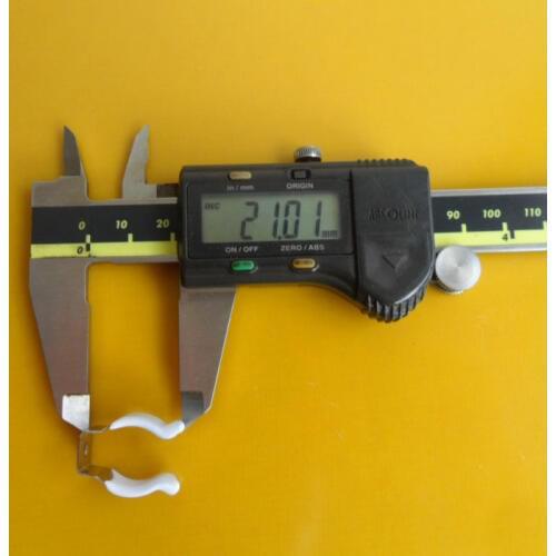 EMS DHL 500pcs/lot accessories Plastic packages T5 bracket fixed card lamp metal clip spring clip buckle