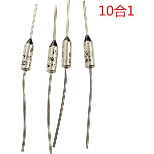 IMC Hot 10 Pcs Circuit Cut Off TF 160 Celsius 250V 10A Temperature Thermal Fuses