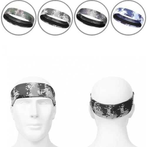 Multi-color Fashionable Camouflage Color Head Band Multifunctional Sports Headband Breathable for Women