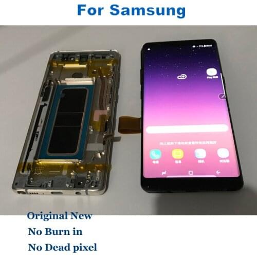 Original New For SAMSUNG Galaxy NOTE8 Note8 N950 N950F Display Touch Screen Replacement Parts No defect