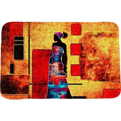 Ethnic Style National Customs Rug Hallway Carpets and Rugs for Bedroom Living Room Carpet Kitchen Bathroom Anti-Slip Floor Mats