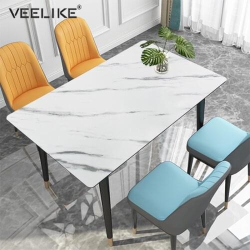 VEELIKE Waterproof Self-adhesive Wallpaper Cabinet Cover Film Contact Paper Marble Wood Furniture Stickers In Kitchen Decoration