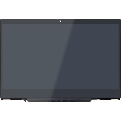 14" FHD 1920x1080 LCD Screen + Touch Digitizer Glass +Frame Assembly Replacement For HP Pavilion X360 14-cd1034TX