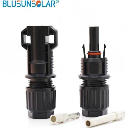 100% Pure PPO Material 10mm sq sSOLAR PV Connector Male Female PV Cable Connectors for Solar Power System LJ0130