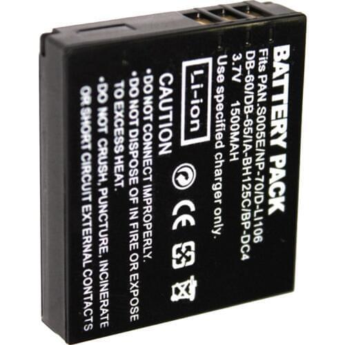 1Pcs 1500mAh CGA-S005E CGA S005E CGAS005E Battery For Panasonic DMW-BCC12 DMC-FX8 FX9 FX10 FX12 FX50 FX150 LX1 Camera Wholesale