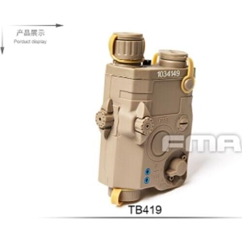 Retrofit FMA tactical PEQ 15-DE-LA-5 military battery case DE