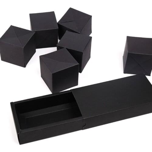 Black Pops Up Explosion Box DIY Gift Box Photo Album Scrapbook Jump Present Book