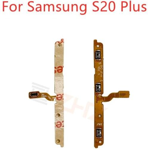 For Samsung Galaxy S20+ S20 PLus Power Volume Side Key Button Flex Cable ON OFF Switch Flex Cable Replacement Repair Parts