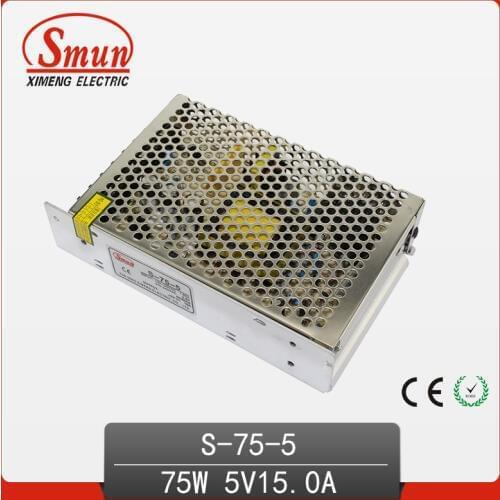 NEW 75W 5VDC 15A Switching Power Supply Single Output AC/DC SMPS