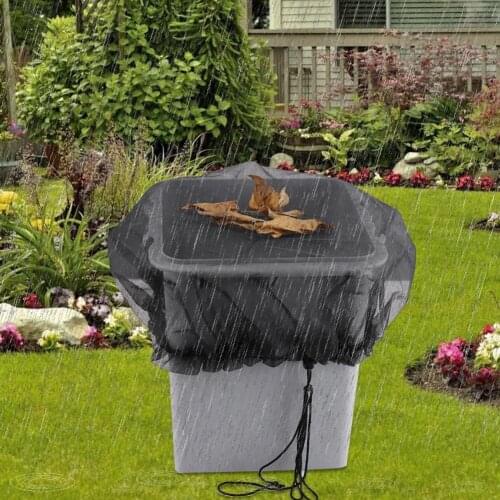 95x95x20cm Outdoor Water Bucket Insect-proof Net Cover Garden Tank Netting Mesh Cover Bag Rain Barrels Mesh Cover Netting