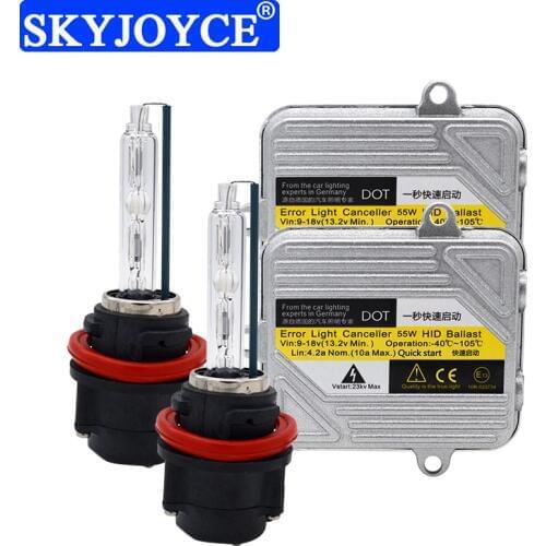SKYJOYCE 55W Hi/Lo Bixenon HS5 Motorcycle HID Bulb Kit DC 55W Fast Bright Ballast For PCX125 PCX 125 150 HS5 Motor Headlight Kit