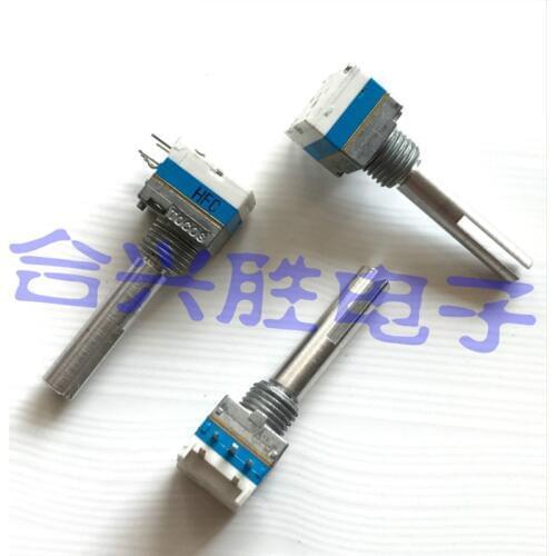 Rotary encoder with push switch 20 positioning 10 pulses TP90N00AE20 Shaft length 25MM Shaft diameter 4.5MM