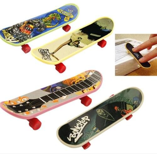 1PCS Hot Selling Simulation Cute Mini Finger Board Fingerboard Skate Boarding Toys Children Gift New 2021
