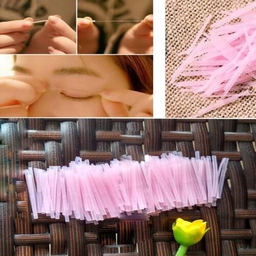 50Pcs Magic Invisible Glue Sticks Double-Fold Eyelid Sticker Women Beauty Tool наклейки на ногти