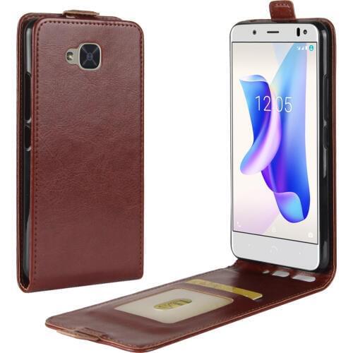 Brand gligle R64 pattern up and down open leather cover case for BQ Aquaris U2 U2 Lite case protective shell bags