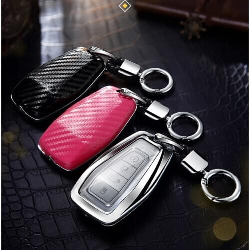 Car Key Case Fob Cover Bag Protector Suitable for Geely Coolray Okavango Icon Preface 2019-2021 Proton X50 2020-2021 Accessories