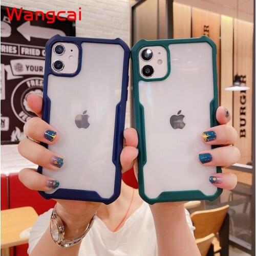 Camera Protection Phone Case For Samsung Galaxy A11 M11 A20S A10S M10S A01 M01 A2 Core A70 A70S A20 A30 Transparent TPU Cover