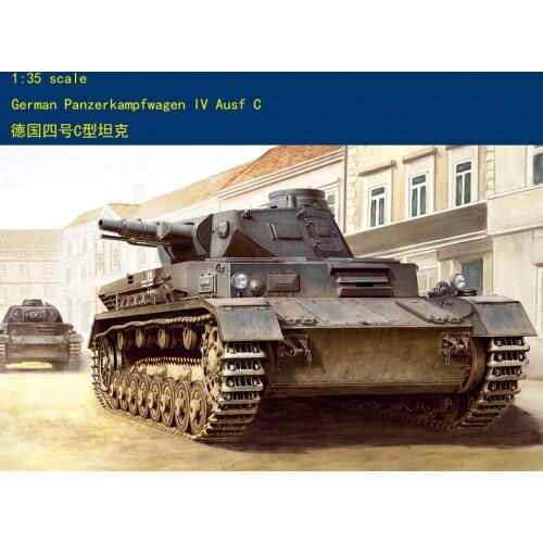 Trumpeter 80130 1/35 Scale German Panzerkampfwagen IV Ausf C Tank Static Model TH05837-SMT6