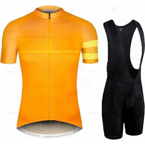 Classic Black Cycling Jersey 2020 Summer Breathable Quick-drying Cycling Team Bike Jersey Ciclismo 19D pad shorts Bike wear set