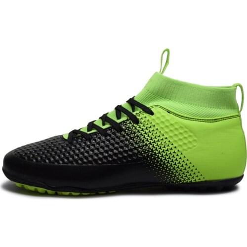 Futsal Shoes Men Non-slip Indoor Soccer Shoes Sneakers Torsion Football Boots Man Professional High Ankle Socks Trainers for Men
