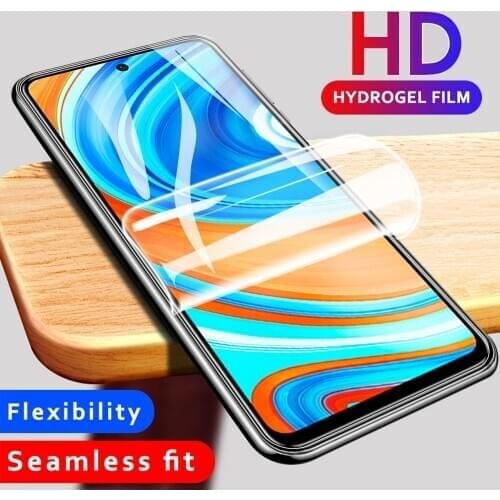 For Xiaomi Redmi Note 9 Pro Screen Protector Film For Xiaomi Rredmi Note 9 Pro Max Note 9S 9A 9C Full Cover Soft Hydrogel Film