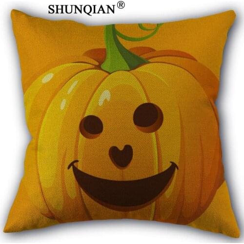 Custom pumpkin Pillowcase Custom cotton pillowcases decorative beauty Home Furnishing customized pillow