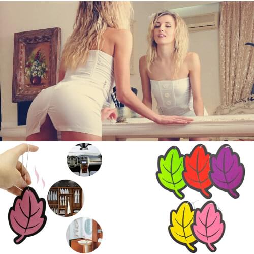 Air Freshener Car Hanging Perfume Pendant Empty Capsule Bottle for Essential Oils Diffuser Fragrance Ornaments Car-styling