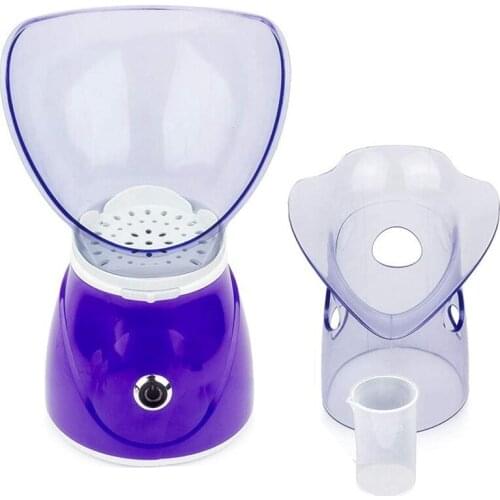 Facial Steamer Professional Steam Inhaler Facial Sauna Spa for Face Mask Moisturizer - Sinus with Aromatherapy EU Plug