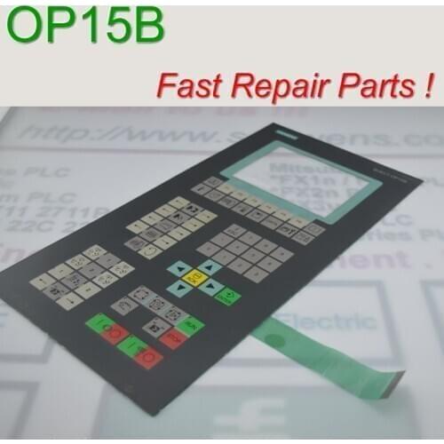 SIJECE OP15 6AT1 131-5BB20-0XA0 Touch Glass&Membrane Keypad for HMI Panel repair~do it yourself,Have in stock