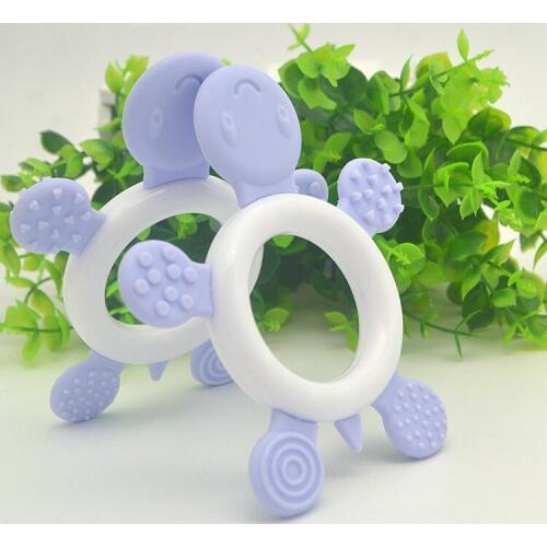 Silicone Teether Teething Toy baby teether beads DIY Nursing Tool Pendant Food Grade Silicone Baby Teether