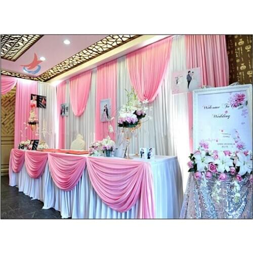 Wedding 3mx6m backdrop stage background Mariage decoration Compound wedding decor