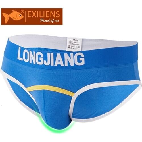 EXILIENS New Cotton Men Brief Mens Briefs Underwear Cueca Masculina Ropa Interior Hombre Calzoncillos Slip Sous Size S-XL 441
