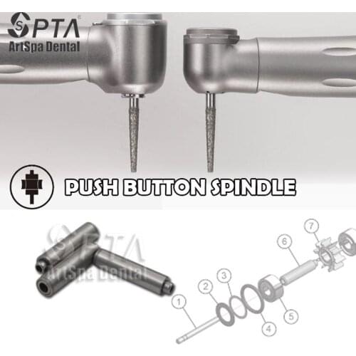 Dental Shaft cartridge rotor spare parts 5pcs 12.6mm Dental Push spindle