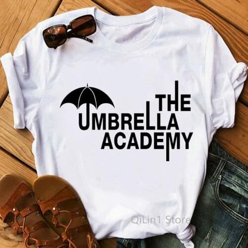 The Umbrella Academy T-Shirt Women Vintage Graphic T Shirts Summer Top Female Funny Diego Cha-Cha Tshirt 90s Tumblr Clothes Geek