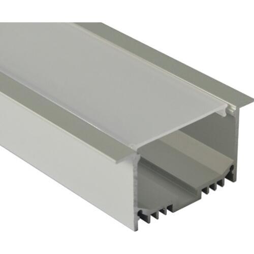 10m/Lot DHL Free shipping 100cm length large led aluminum channel surface mounted industrial led profile led strip holder