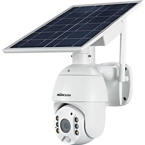1080P Wireless Solar Panel Security Camera 2MP Outdoor Waterproof Rechargeable Battery Surveillance Camera with Night Vision