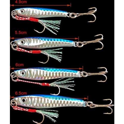 12/14/17/21g Coastal cast iron plate metal lure full swimming layer freshwater sea fishing gear iron plate lead fish bionic bait