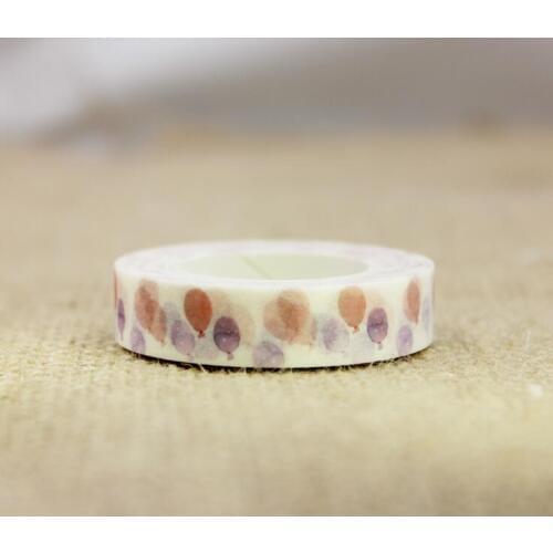 2pcs Lovely pink balloon Washi Tape DIY decoration Scrapbooking Sticker Label Masking Tape School Office Supply