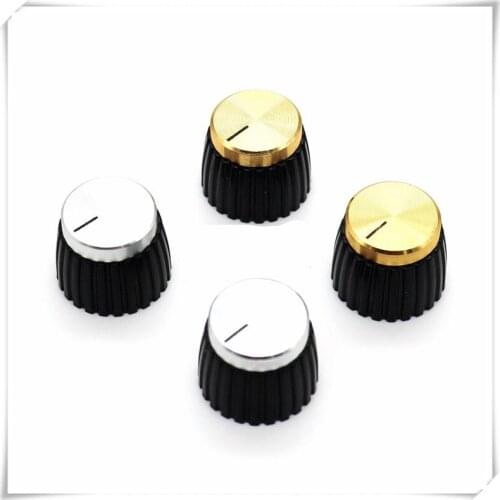 5 Pieces Plastic Flower Shaft Knob Diameter 20mm Height 16mm Potentiometer Encoder Knob Gear Shaped Inner Hole 6mm