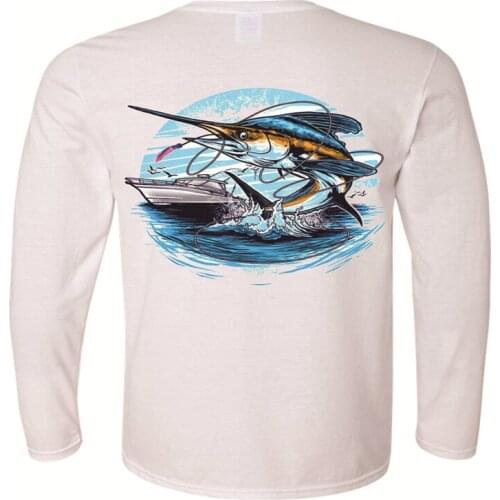 2021 Quick Dry Unisex Long Sleeve Fishing Shirts Wholesale Oem, Outdoor Uv Protective Sublimation Print Fishing Jersey Products