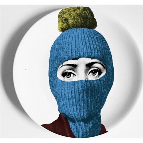 Wall Plate High End Decorative Plate Decorative plaque Ornaments Restaurant bar home Decor Ornaments Wall Decoration